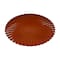 Celebrate It; 13" Thanksgiving Orange Scalloped Charger Plates, 4ct. by Celebrate It™; Category:Thanksgiving Party Supplies; Image:7